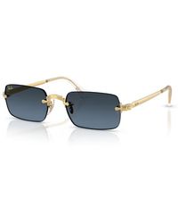 Ray-Ban - Rb3928 By A$ap Rocky Sunglasses Frame Blue Lenses - Lyst