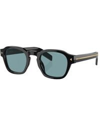 Prada - Square Frame Sunglasses - Lyst