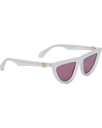 Off-White c/o Virgil Abloh - Triangular Frame Sunglasses - Lyst