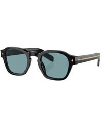 Prada - Square Frame Sunglasses - Lyst