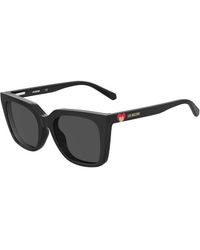 Moschino - Mol055/Cs 807/Ir Sunglasses Plastic Squared Normal - Lyst