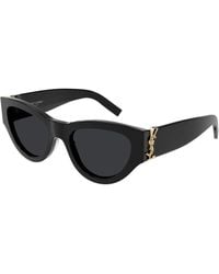 Saint Laurent - Sl M94 008 Sunglasses Acetate Cat Eye - Lyst