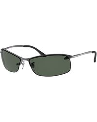 Ray-Ban - Occhiali da Sole RB3183 Top Bar 002/81 63 - Lyst