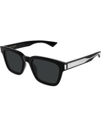 Saint Laurent - Occhiali Da Sole Squadrati - Lyst