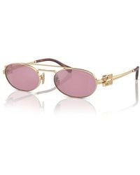 Miu Miu - 54Zs Sole - Lyst