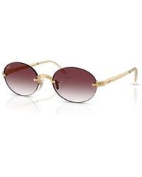 Ray-Ban - Rb3929 By A$ap Rocky Sunglasses Frame Violet Lenses - Lyst