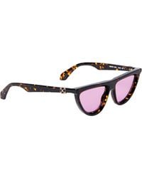 Off-White c/o Virgil Abloh - Triangular Frame Sunglasses - Lyst