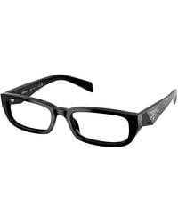 Prada - Pr B05V 16K1O1 Optical Frames Acetate Squared Normal - Lyst