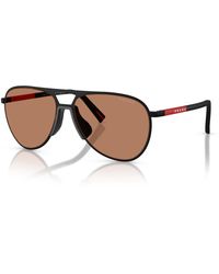 Prada Linea Rossa - 53Zs Sole - Lyst