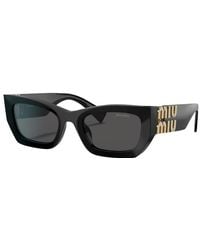 Miu Miu - Sunglass Mu 09ws Runway - Lyst