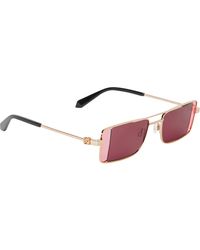 Off-White c/o Virgil Abloh - Cortez Rectangular Frame Sunglasses - Lyst