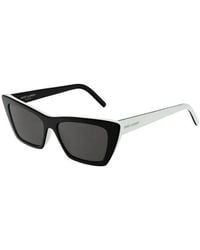 Saint Laurent - Sl 276 Mica 032 Sunglasses Acetate Squared Normal - Lyst