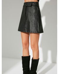 Trendyol - A-Linien-Rock (1-tlg) Plain/ohne Details - Lyst