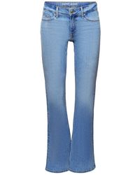 Esprit - Bootcut Jeans mit mittelhohem Bund - Lyst