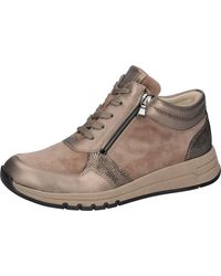 Waldläufer - Schnürboots High Top Sneaker, Schnürstiefelette Mit Reißverschlüssen - Lyst