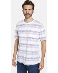Babista - T-Shirt HALENTO mit mehrfarbigen Streifen - Lyst