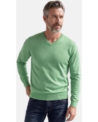 Redmond - V-Ausschnitt-Pullover Basic (1-Tlg) Pullover - Lyst