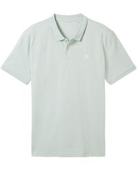 Tom Tailor - Poloshirt Kurzarmshirt mit Polokragen (1-tlg) - Lyst