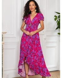 Annis Fashion & Accessoires - Maxikleid "CINZIA" (1-tlg) NEU, Viskose, lang - Lyst