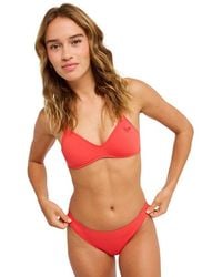 Roxy - Bikini-Hose Solid Essentials Moderate - Lyst