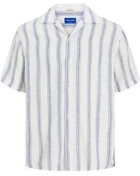 Jack & Jones - Kurzarmhemd JORNOTO STRIPE RESORT SHIRT SS SN - Lyst