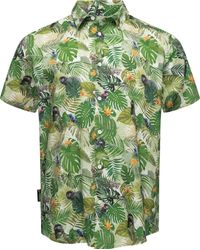 Ragwear - Hawaiihemd Omerro Sommerliches Hemd mit hawaiianischem Print - Lyst