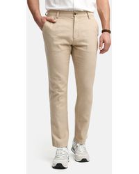 INDICODE - Leinenhose INGuy moderne Stretchhose mit schmalen Schnitt - Lyst