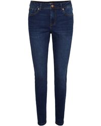 Vero Moda - Normal waist skinny fit jeans - Lyst