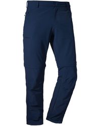 Schoeffel - Trekkinghose Pants Folkstone Zip Off DRESS BLUES - Lyst