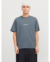 Jack & Jones - Rundhalsshirt JORVESTERBRO TEE SS CREW NECK NOOS - Lyst