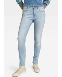 G-Star RAW - Fit-Jeans 3301 Skinny Split - Lyst