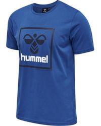 Hummel - Kurzarmshirt hmlISAM 2.0 T-SHIRT TRUE BLUE - Lyst