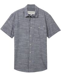 Tom Tailor - Poloshirt Hemd aus Baumwolle - Lyst