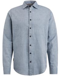 PME LEGEND - Langarmhemd Long Sleeve Shirt Ctn/Linen - Lyst