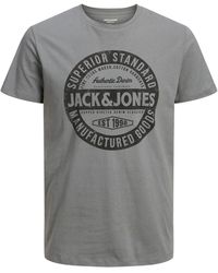 Jack & Jones - T-Shirt JJEJEANS (1-tlg) aus Baumwolle - Lyst
