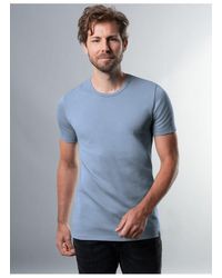 Trigema - T-Shirt aus Baumwolle/Elastan (1-tlg) - Lyst