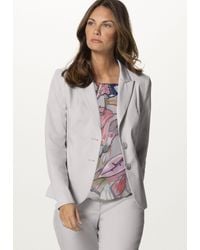 Bianca - Kurzblazer BELLA mit Revers und in coolen Farben der Saison - Lyst