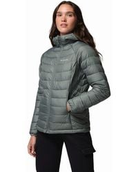 Columbia - Steppjacke Powder Lite Ii Hooded Jacket Wasserabweisende Außenjacke, Leichte Steppjacke, Mit Reißverschluss - Lyst