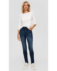S.oliver - 5-Pocket- Jeans Izabell / Fit / Mid Rise / Skinny Leg Label-Patch - Lyst