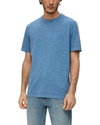 S.oliver - T-Shirt in melierter Optik - Lyst