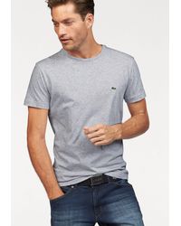Lacoste - T-Shirt (1-tlg) mit Rundhalsausschnitt - Lyst