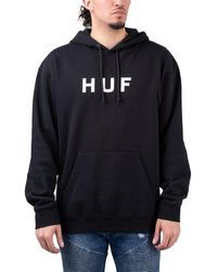 Huf - Essentials OG Logo Hoodie - Lyst
