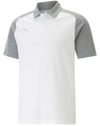 PUMA - Poloshirt Shirt teamCup Casuals Polo mit Knopfleiste und (1-tlg) - Lyst