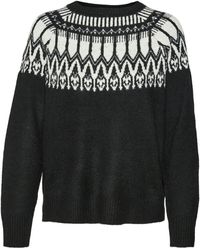 Vero Moda - Strickpullover Simone (1-tlg) Plain/ohne Details - Lyst