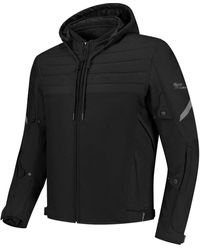 Rusty Stitches - Motorradjacke Liam Wasserdichte Motorrad Textiljacke - Lyst