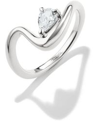 Thomas Sabo - Fingerring Fluid Elegance Ring Mit Zirkoniastein, Mit Zirkonia (Synth) - Lyst