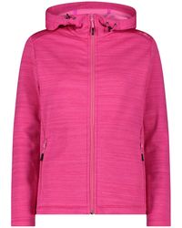 CMP - Fleecejacke Woman Fix Hood Jacket 30E9676 - Lyst