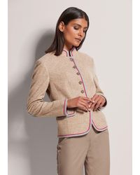 Madeleine - Kurzblazer Kurzer Blazer mit Wolle - Lyst