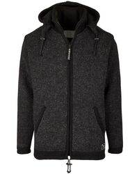 THC Natural Line - Strickjacke Thc Schafwoll Strickjacke 810 Anthrazit (1 Stück, 1-Tlg. 1 Stück) Strickjacke Mit Abnehmbarer Kapuze - Lyst
