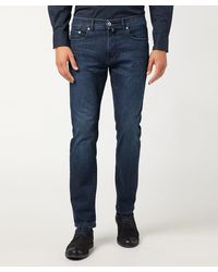 Pierre Cardin - 5-Pocket-Jeans LYON denim mid blue 30915 7701.12 - Lyst